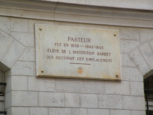  Institution Barbet (emplacement, rue des Feuillantines)